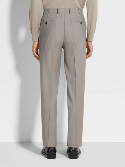 信頼も高い Light 31807996 SS25 Pants Wool Performance™ High Taupe ジャケット・アウター