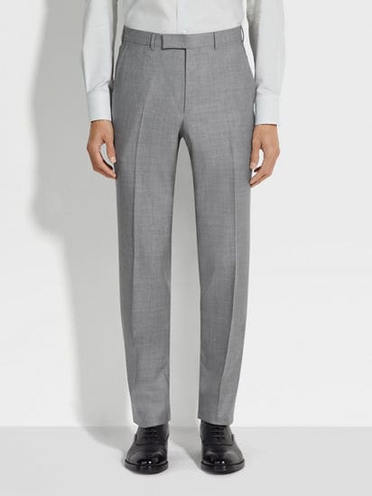 Light Grey Oasi Cashmere Suit SS25 31806668 | Zegna US Light Grey Oasi Cashmere Suit SS25 31806668 | Zegna US