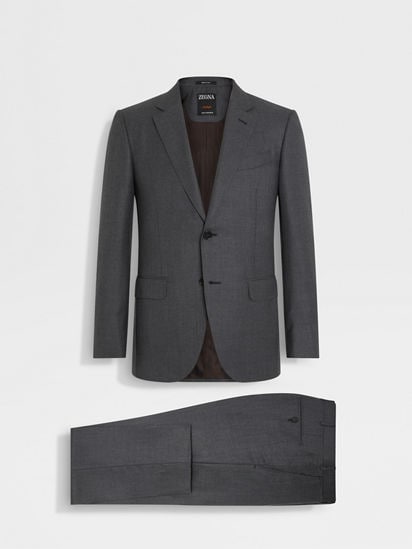 Grey Oasi Cashmere Suit SS25 31807409 | Zegna US Grey Oasi Cashmere Suit SS25 31807409 | Zegna US
