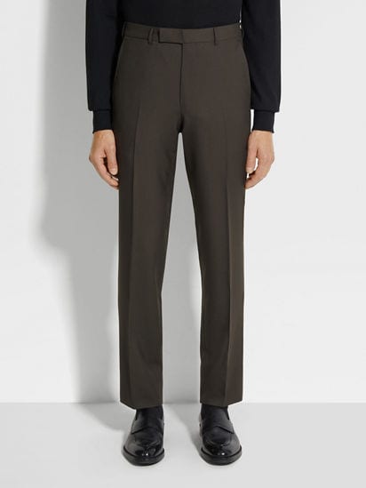 Dark Brown Oasi Cashmere Suit SS25 31807683 | Zegna ES