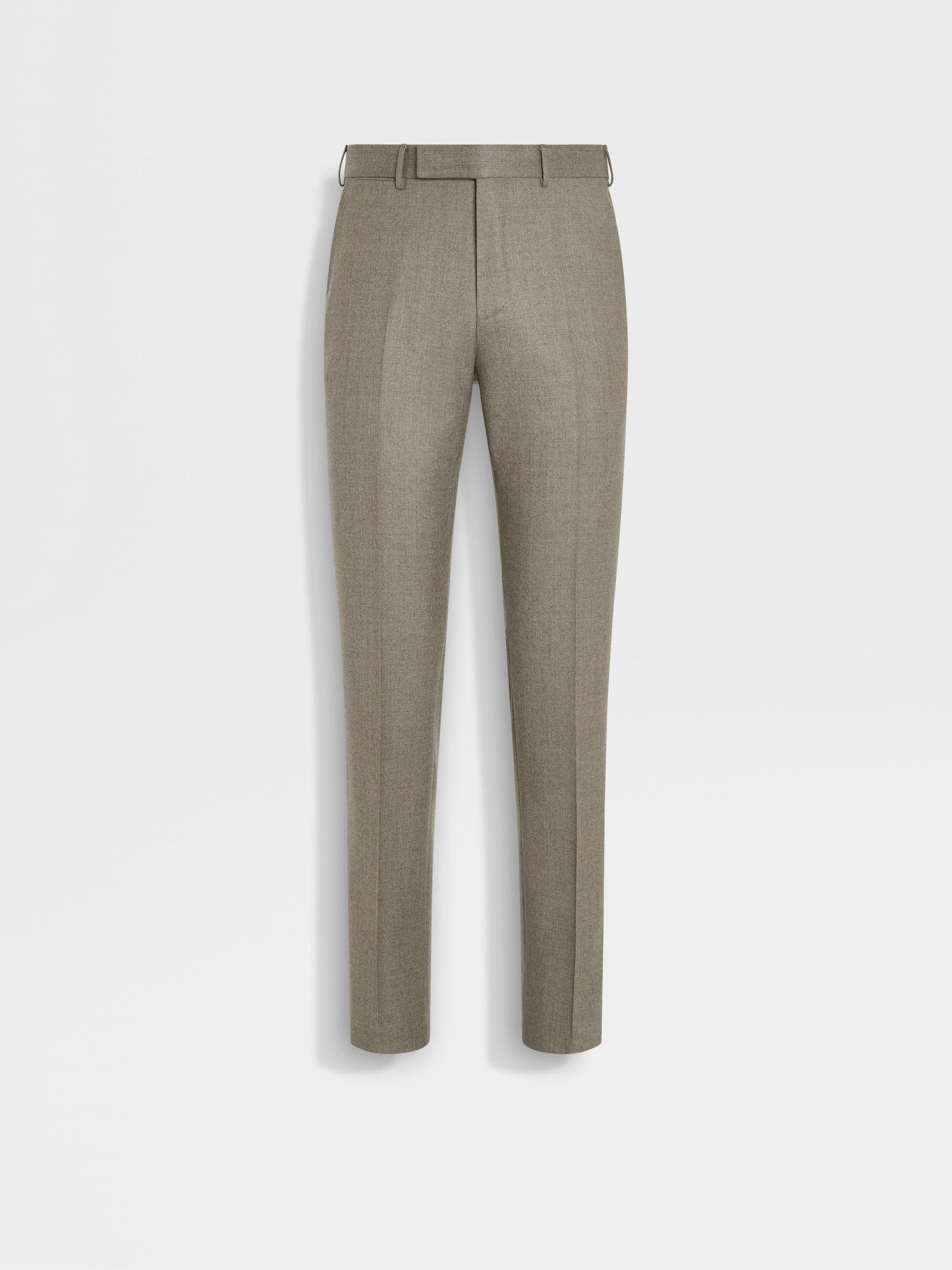 Light Taupe Wool Pants 