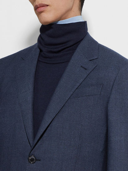 Dark Teal Blue 15milmil15 Wool Suit FW24 31803696 | Zegna AU Dark Teal Blue 15milmil15 Wool Suit FW24 31803696 | Zegna AU