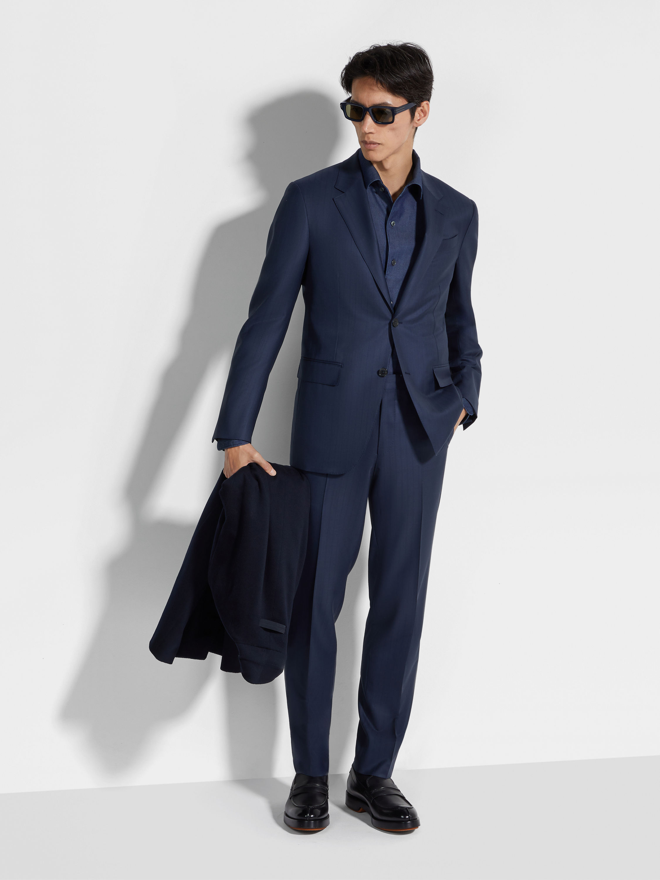 Blue 15milmil15 Wool Suit FW24 31805162 | Zegna US Blue 15milmil15 Wool Suit FW24 31805162 | Zegna US