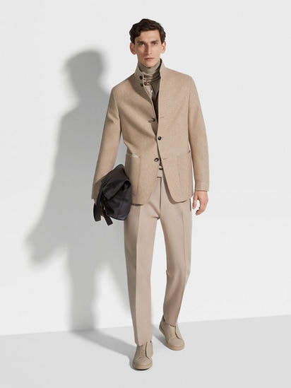 Oasi Cashmere Il Conte Jacket FW24 31870229 | Zegna US Oasi Cashmere Il Conte Jacket FW24 31870229 | Zegna US