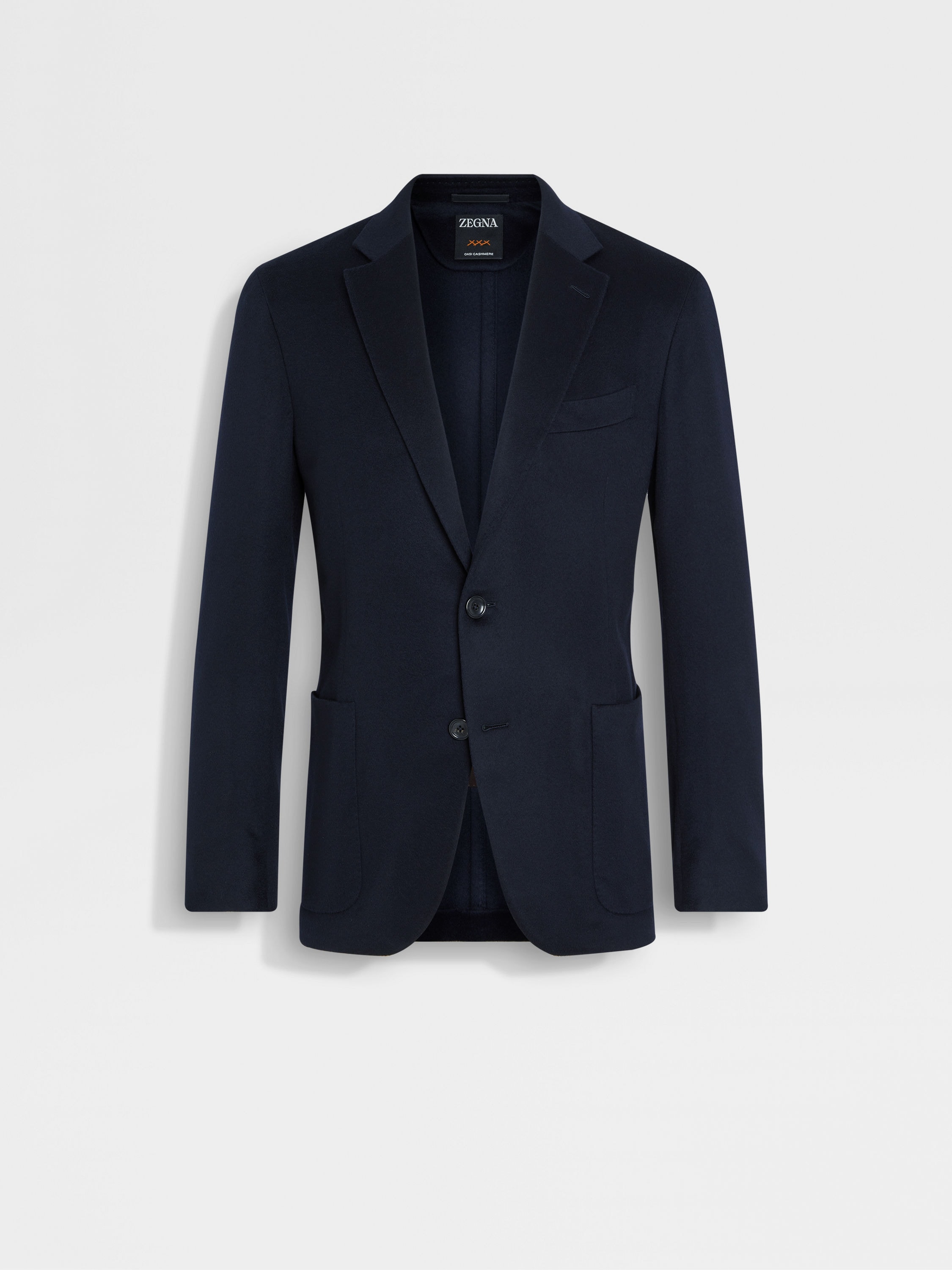 Navy Blue Oasi Cashmere Jacket 