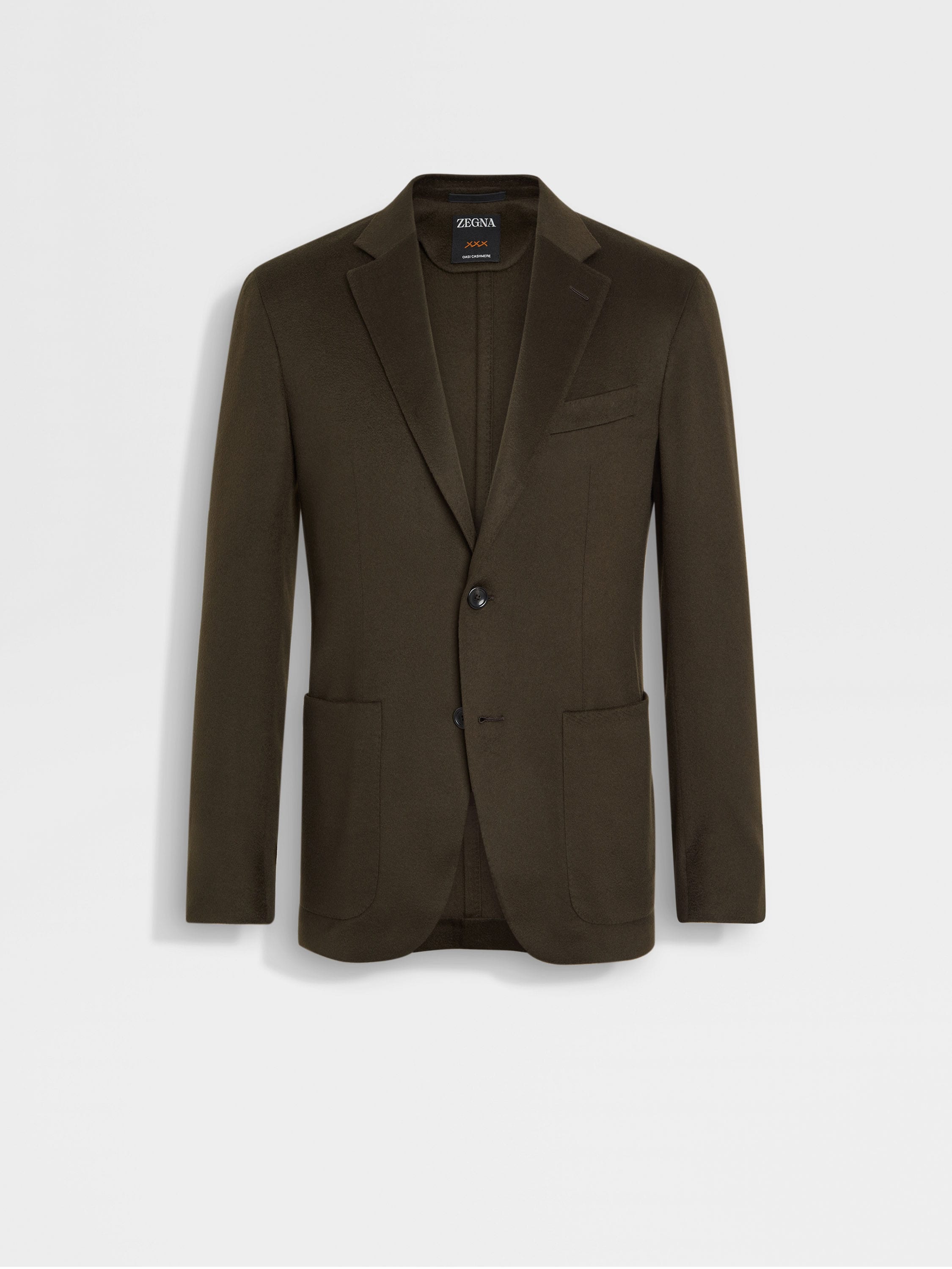 Dark Brown Oasi Cashmere Jacket FW24 31815570 | Zegna US Dark Brown Oasi Cashmere Jacket FW24 31815570 | Zegna US