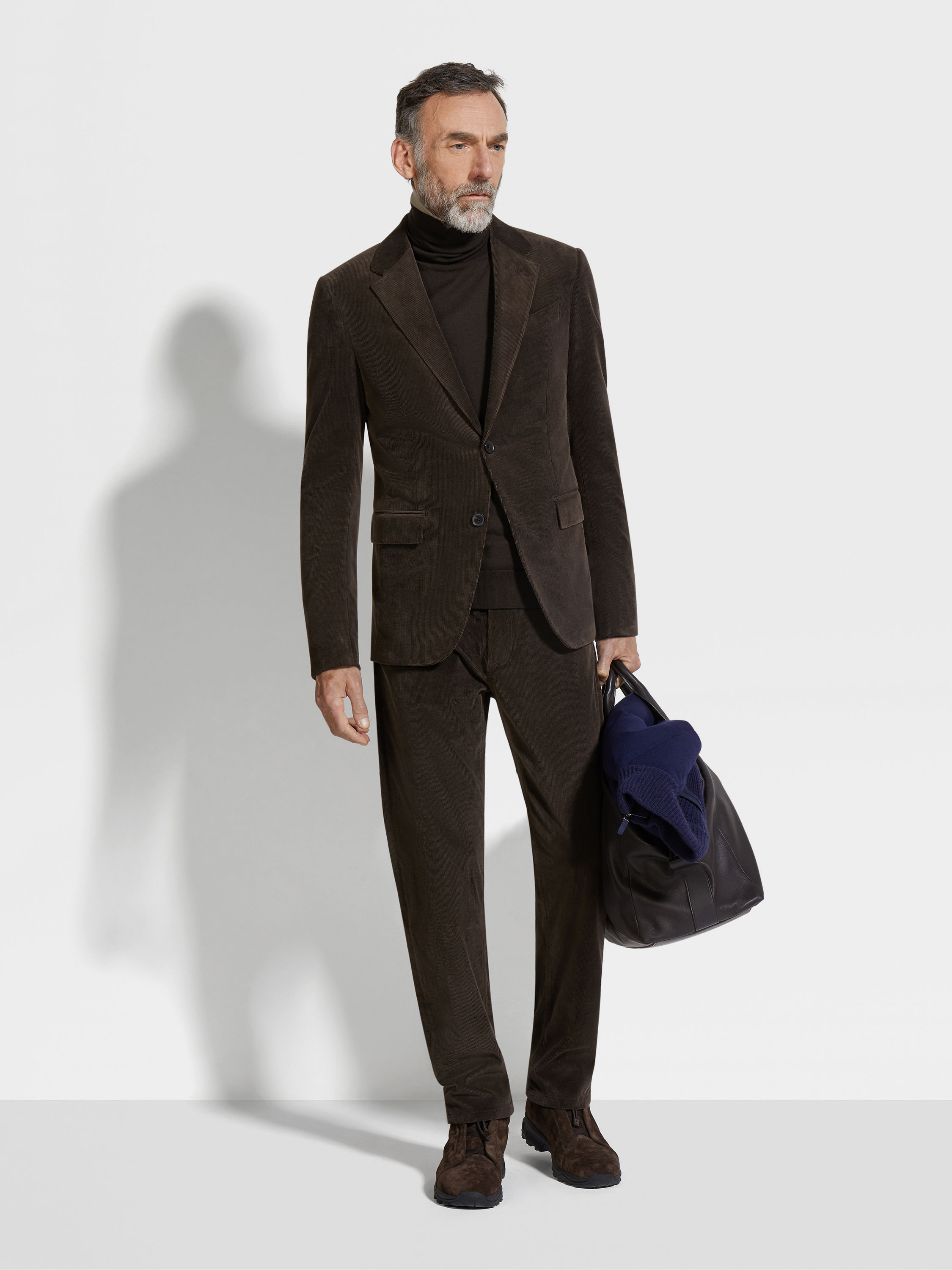 Dark Brown Cashco Jacket Product detail photo #1