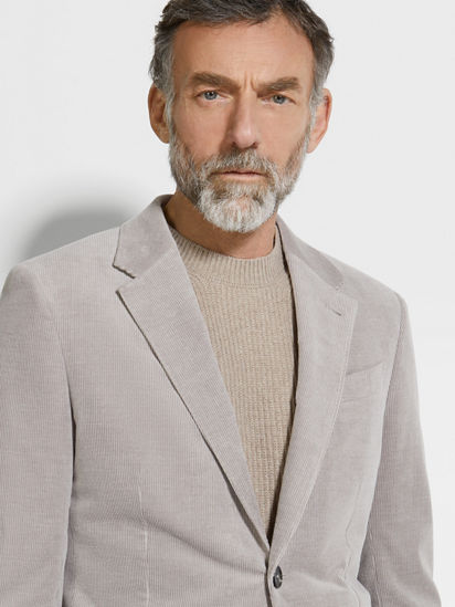 Olive Stretch Canvas Sherpa Shirt Jacket – JACHS NY