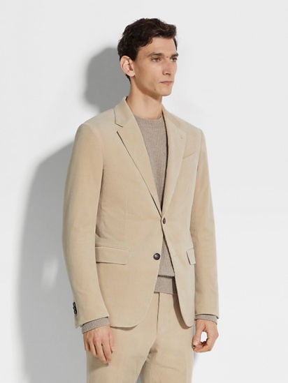 ライトベージュ Cashcoジャケット FW25 32132423 | Zegna JP ライトベージュ Cashcoジャケット FW25 32132423 | Zegna JP