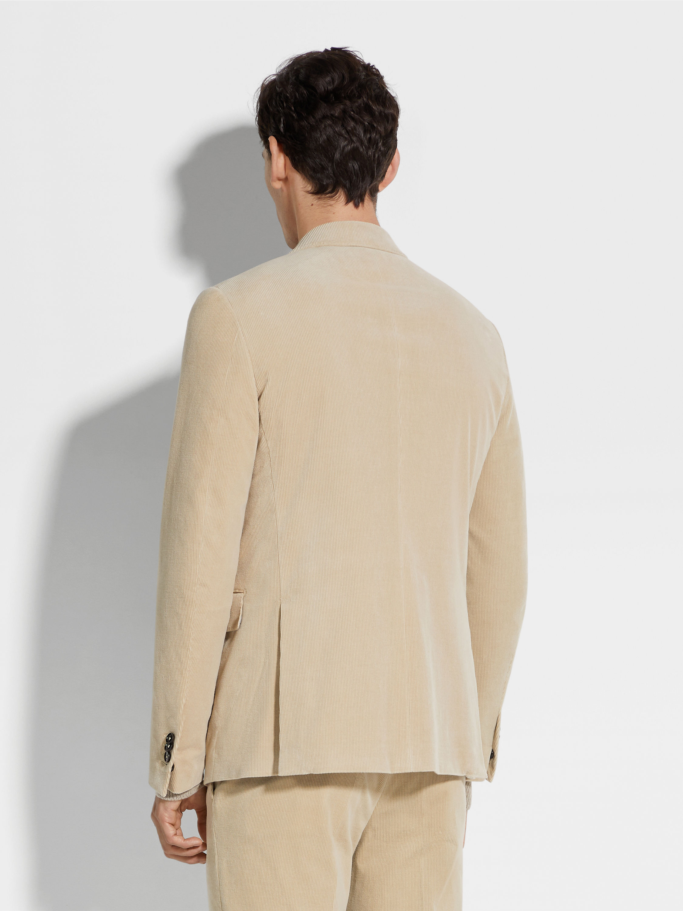 Light Beige Cashco Jacket Product detail photo #4