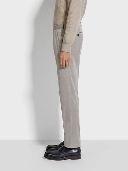 Light Taupe Cashco Pants FW24 31920552 | Zegna CA Light Taupe Cashco Pants FW24 31920552 | Zegna CA