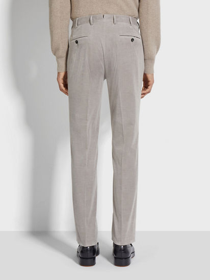 Light Taupe Cashco Pants FW24 31920552 | Zegna US