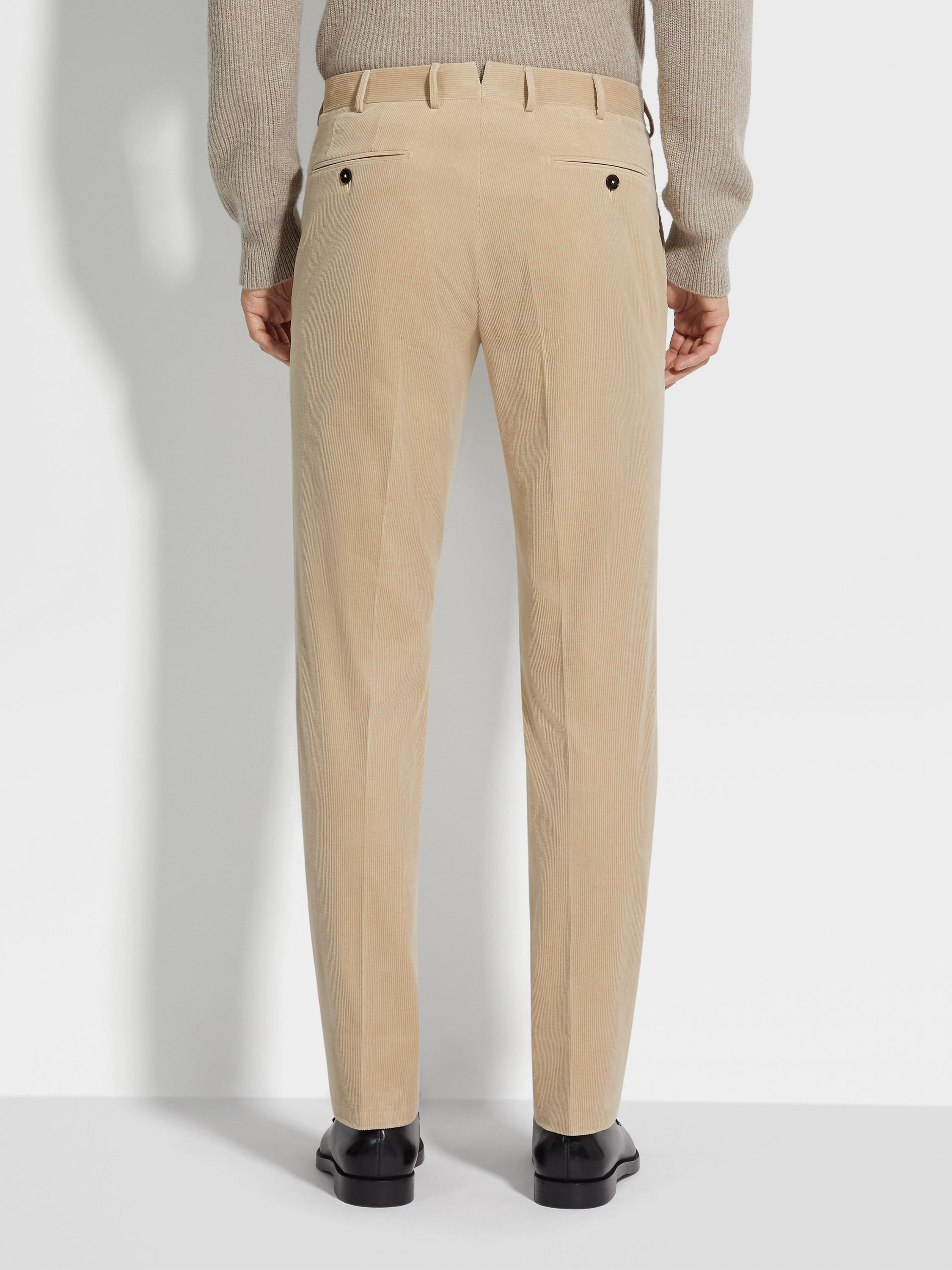 Light Beige Cashco Pants Product detail photo #5