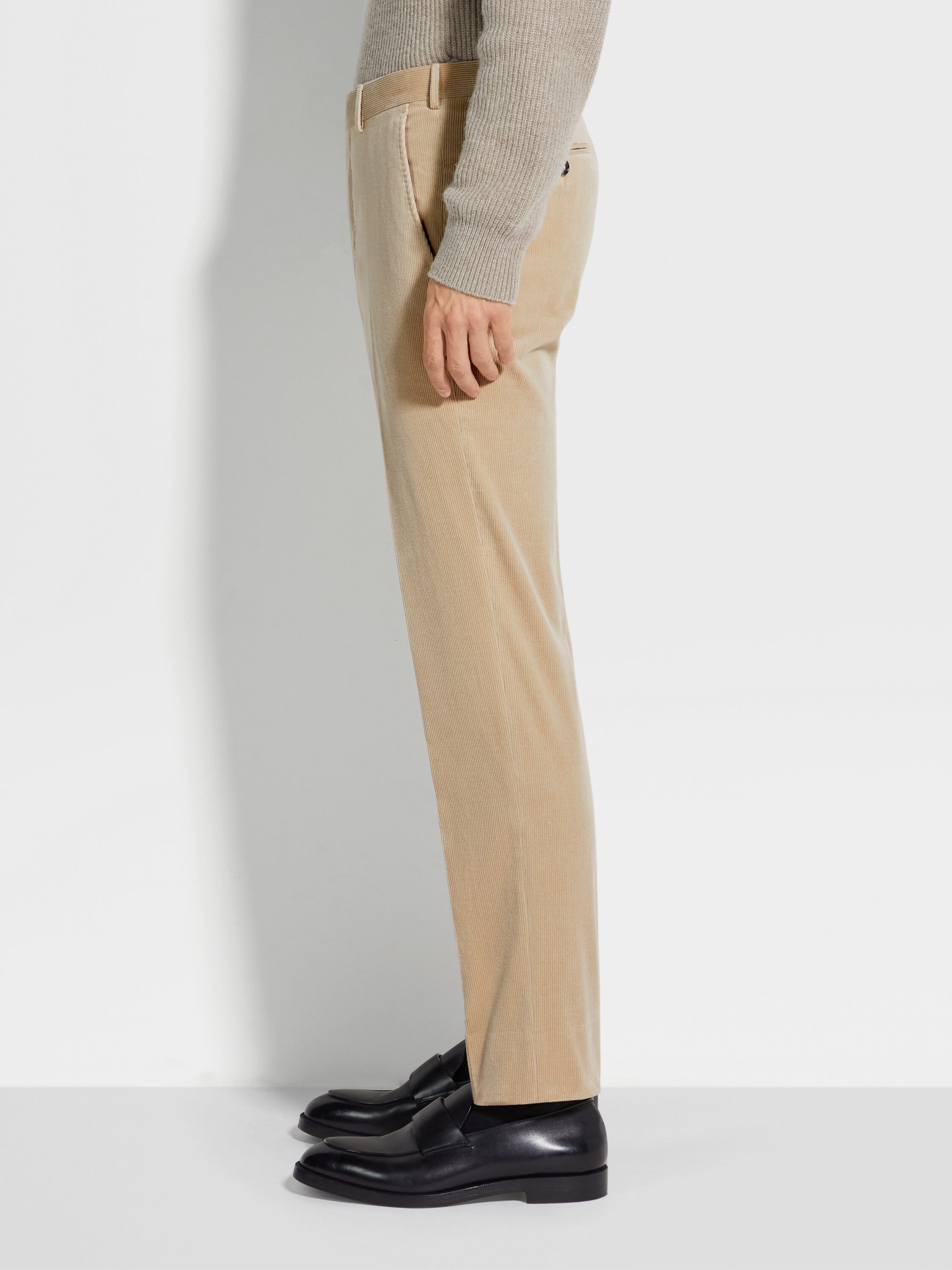 Light Beige Cashco Pants Product detail photo #3
