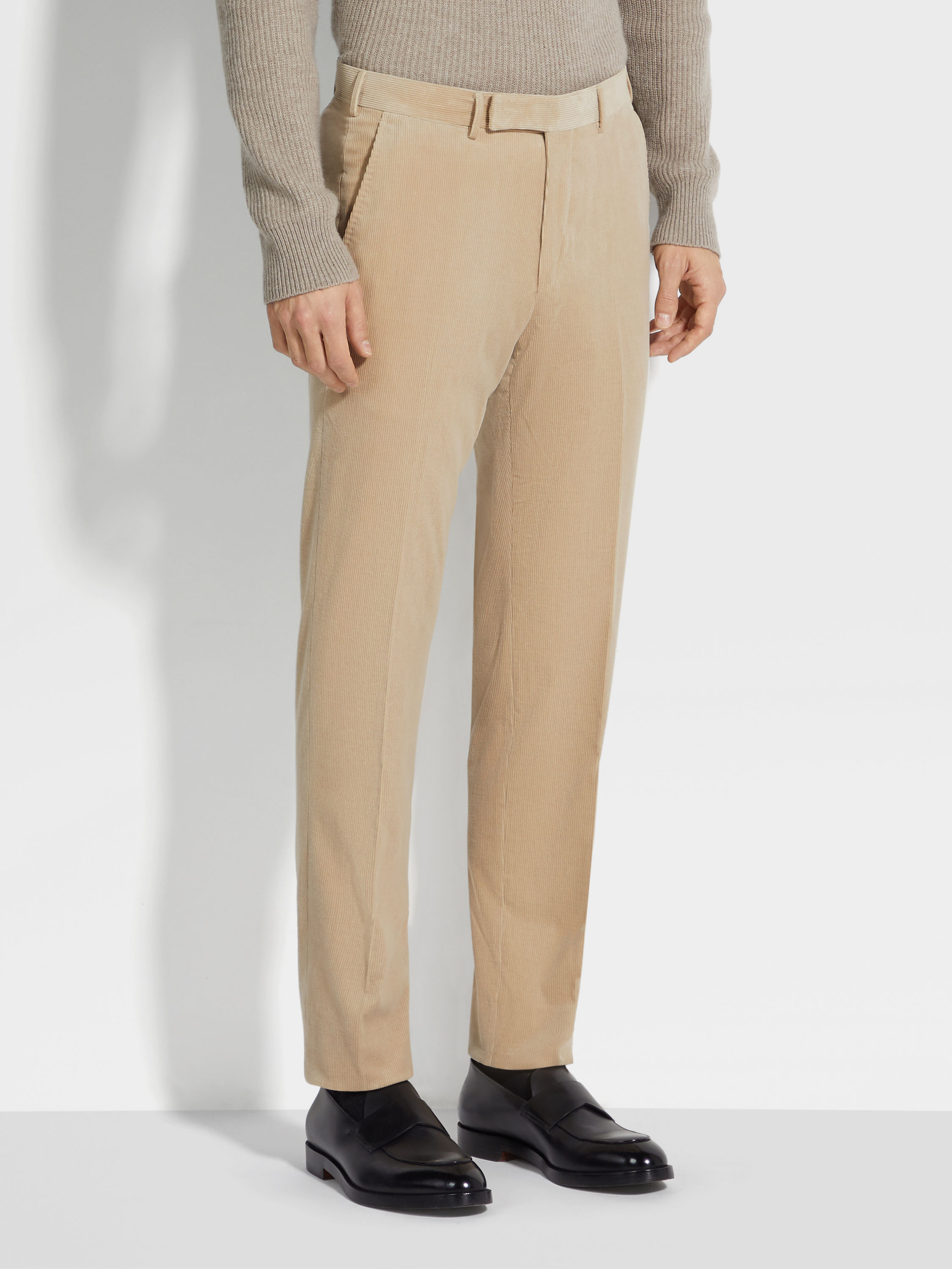 Light Beige Cashco Pants Product detail photo #4