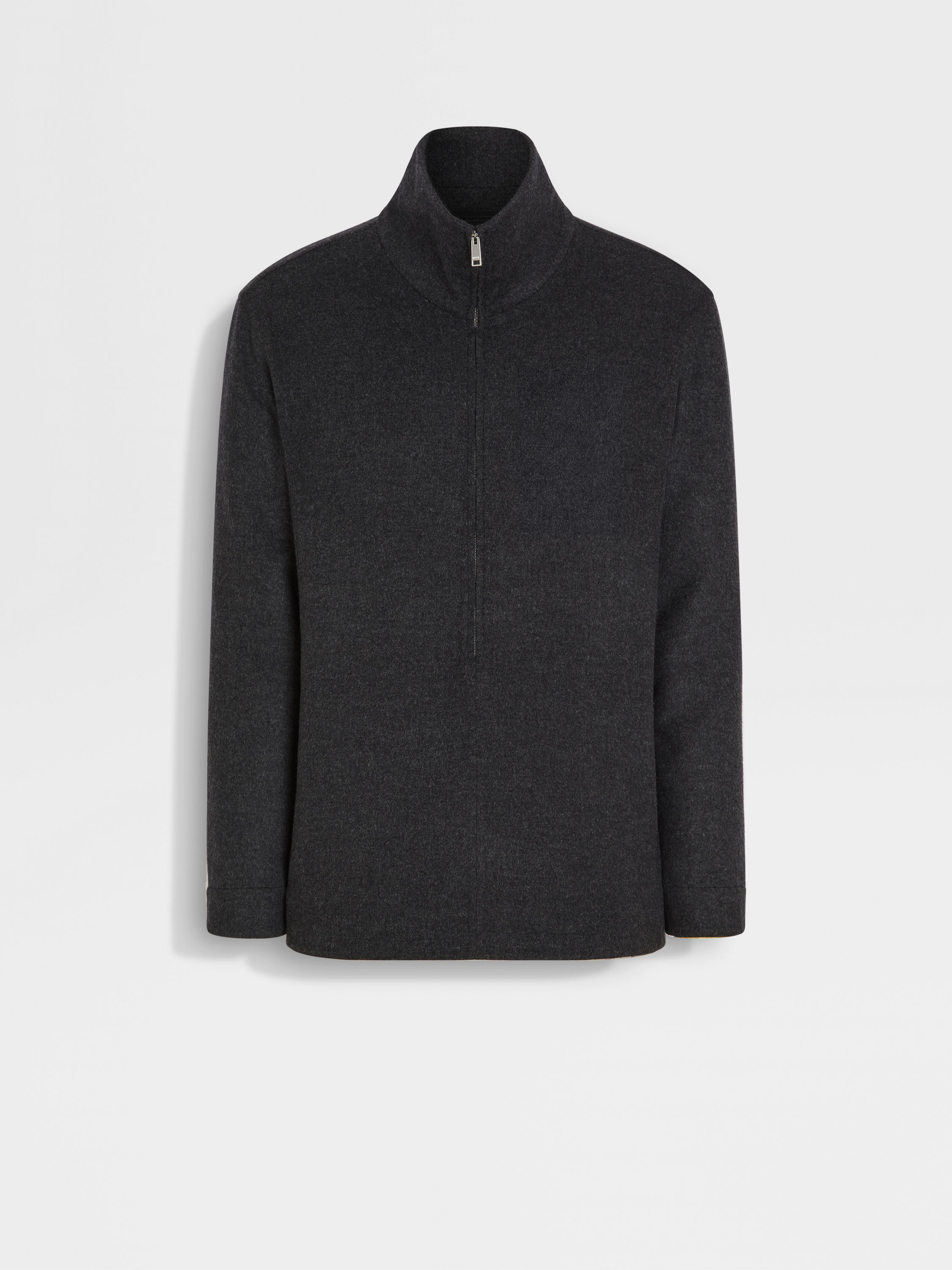 Dark Grey Mélange Trofeo™ Cashmere Overshirt