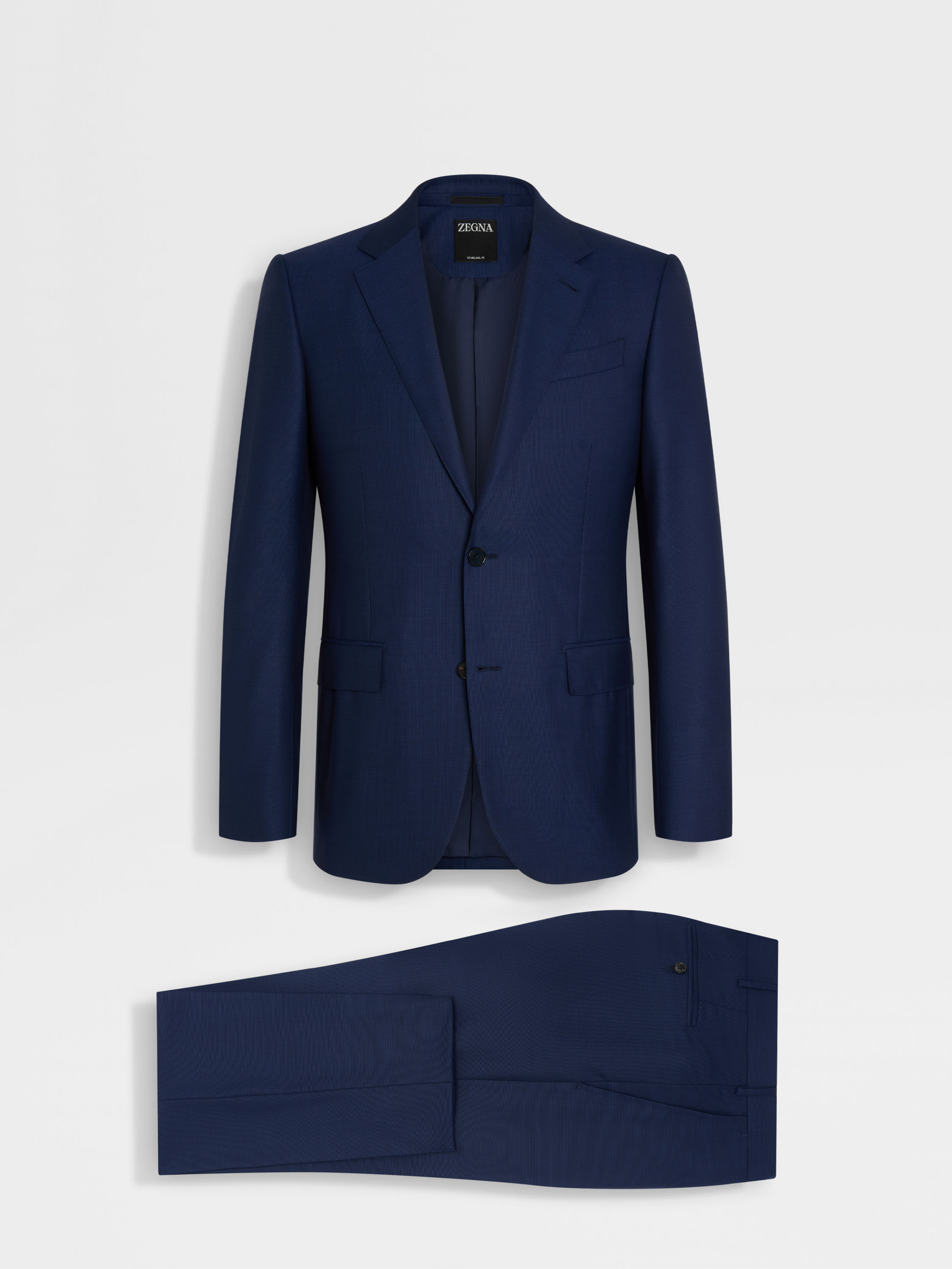 Electric Blue 15milmil15 Wool Suit Main product photo