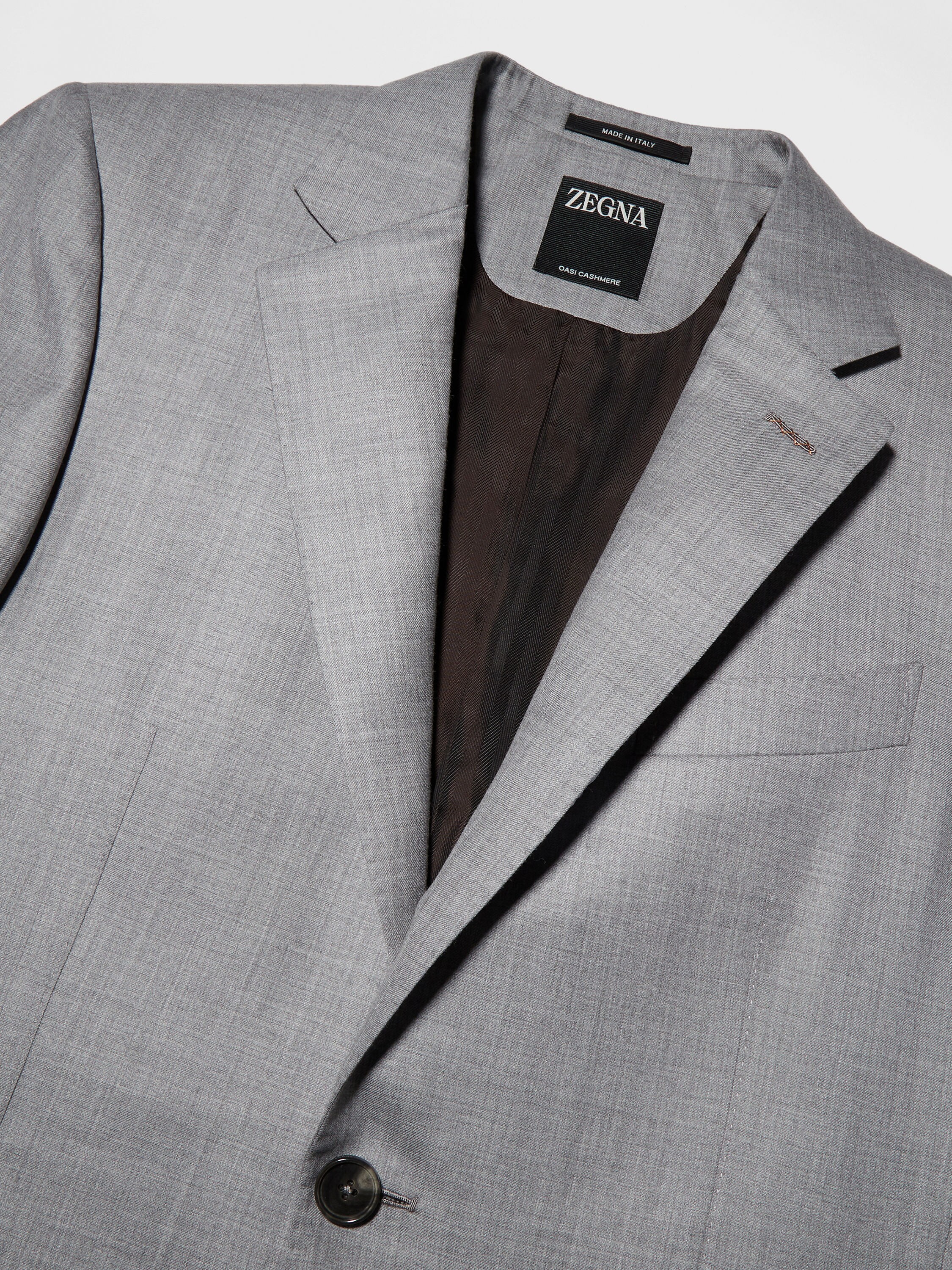 Light Grey Oasi Cashmere Suit Product detail photo #3