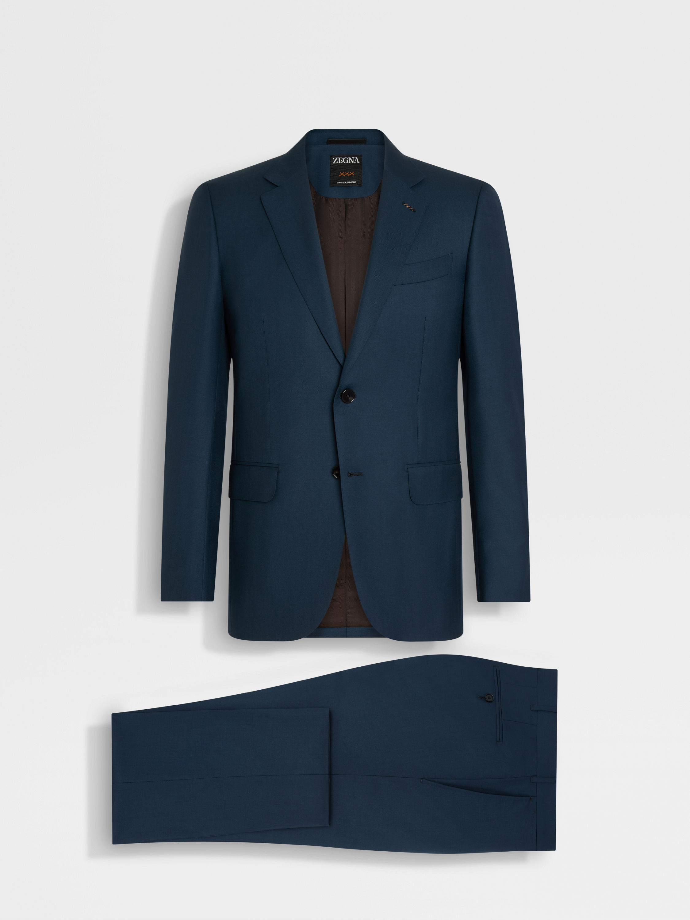 Dark Teal Blue Oasi Cashmere Suit SS25 33521795 | Zegna US Dark Teal Blue Oasi Cashmere Suit SS25 33521795 | Zegna US