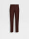 Brick Red Oasi Cashmere Pants Product detail photo #1