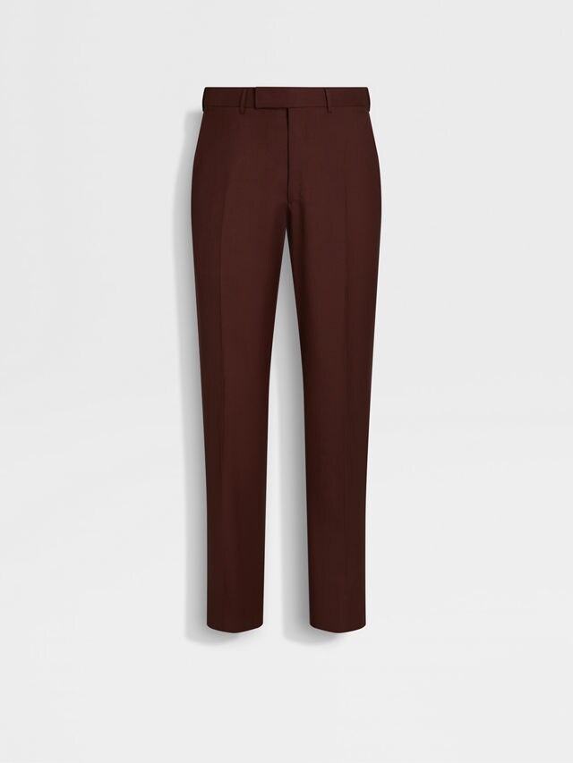 Brick Red Oasi Cashmere Pants Main product photo