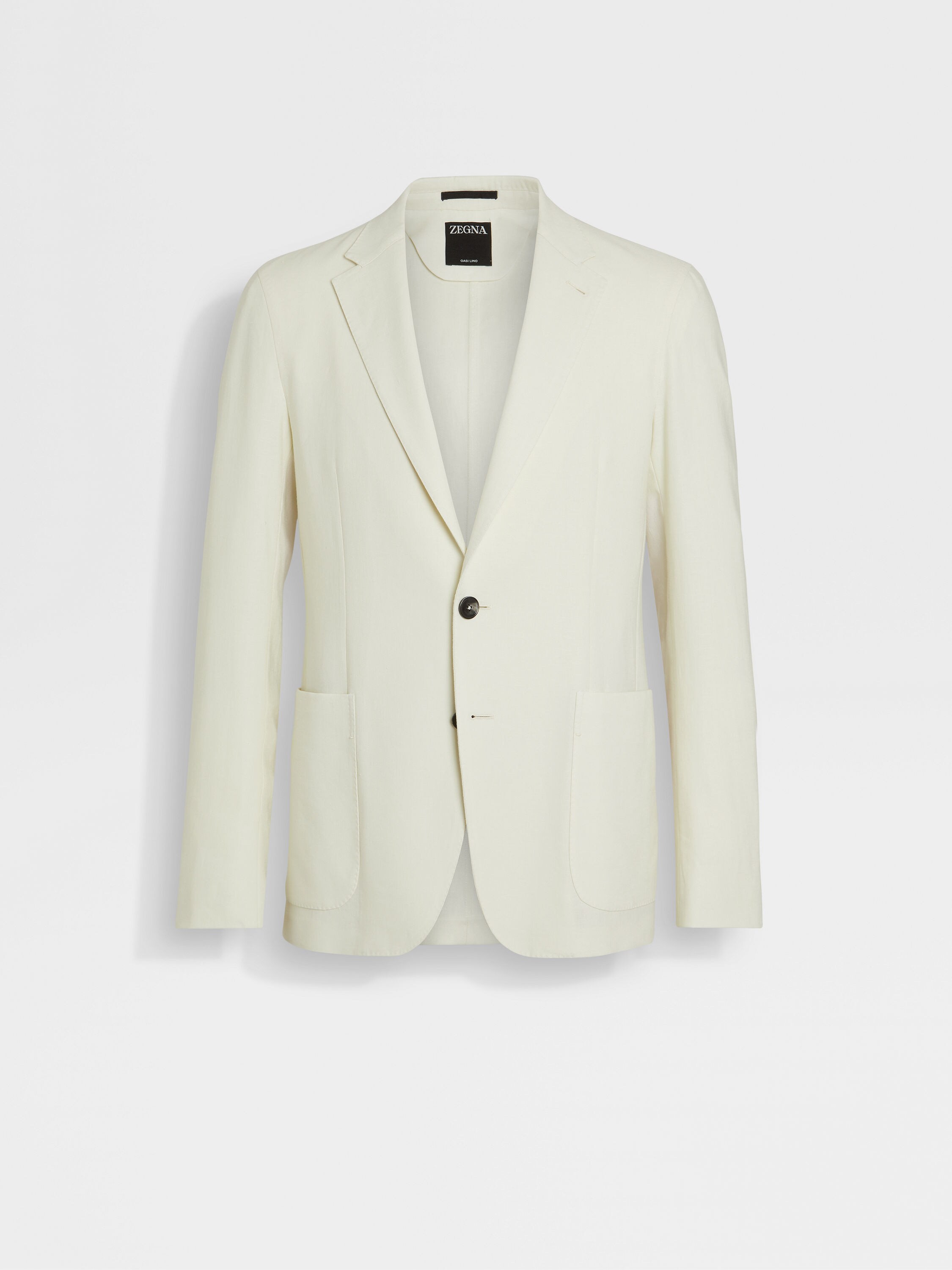 Light Yellow Oasi Lino Shirt Jacket Main product photo