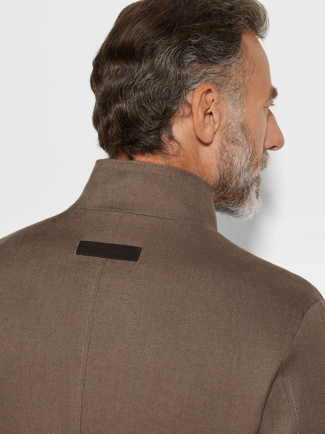 Oasi Lino Il Conte Jacket Product detail photo #2