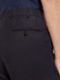 Navy Blue Oasi Lino Blue Flower Pants Product detail photo #1