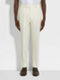 White Oasi Lino Pants Product detail photo #4