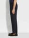 Navy Blue Oasi Lino Pants Product detail photo #2