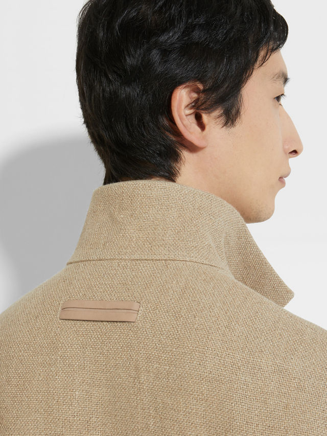 Linen Chore Jacket Product detail photo #2