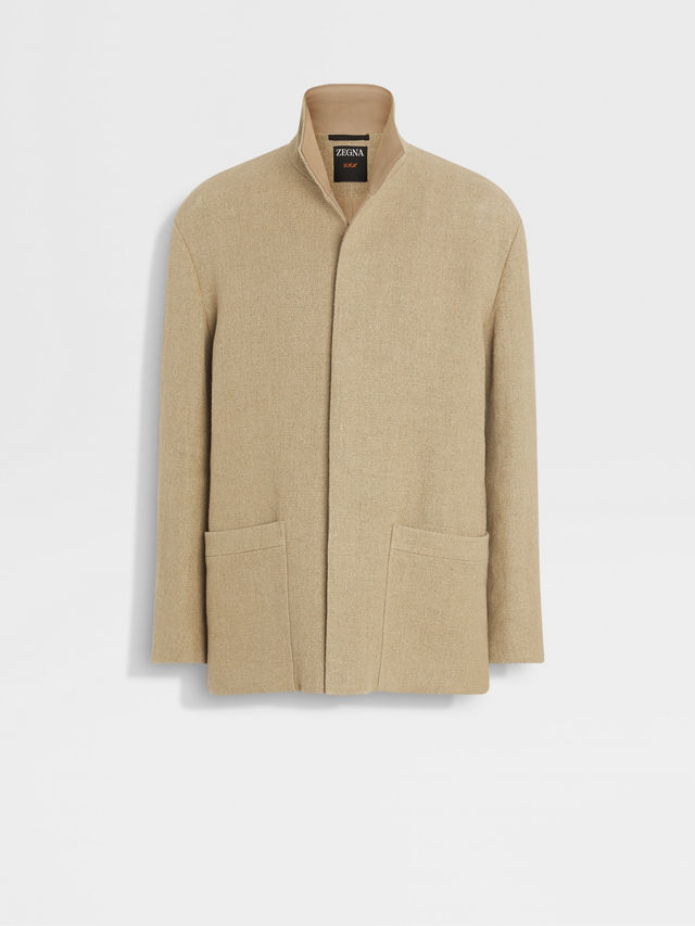 Linen Chore Jacket Main product photo