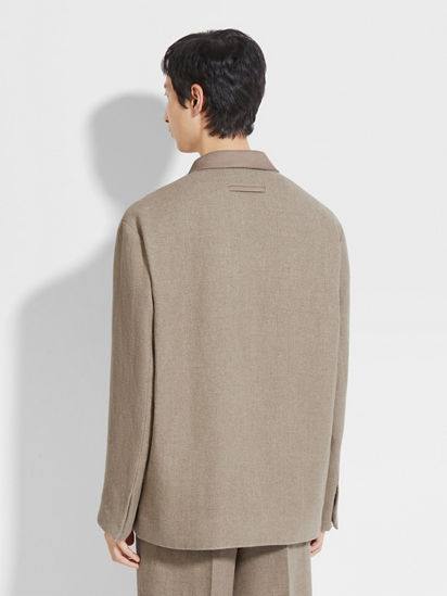Linen Chore Jacket SS25 33979459 | Zegna US