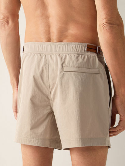 ZEGNA 232 Road Brand Mark Rio Swim Trunks SS26 37051642 | Zegna US