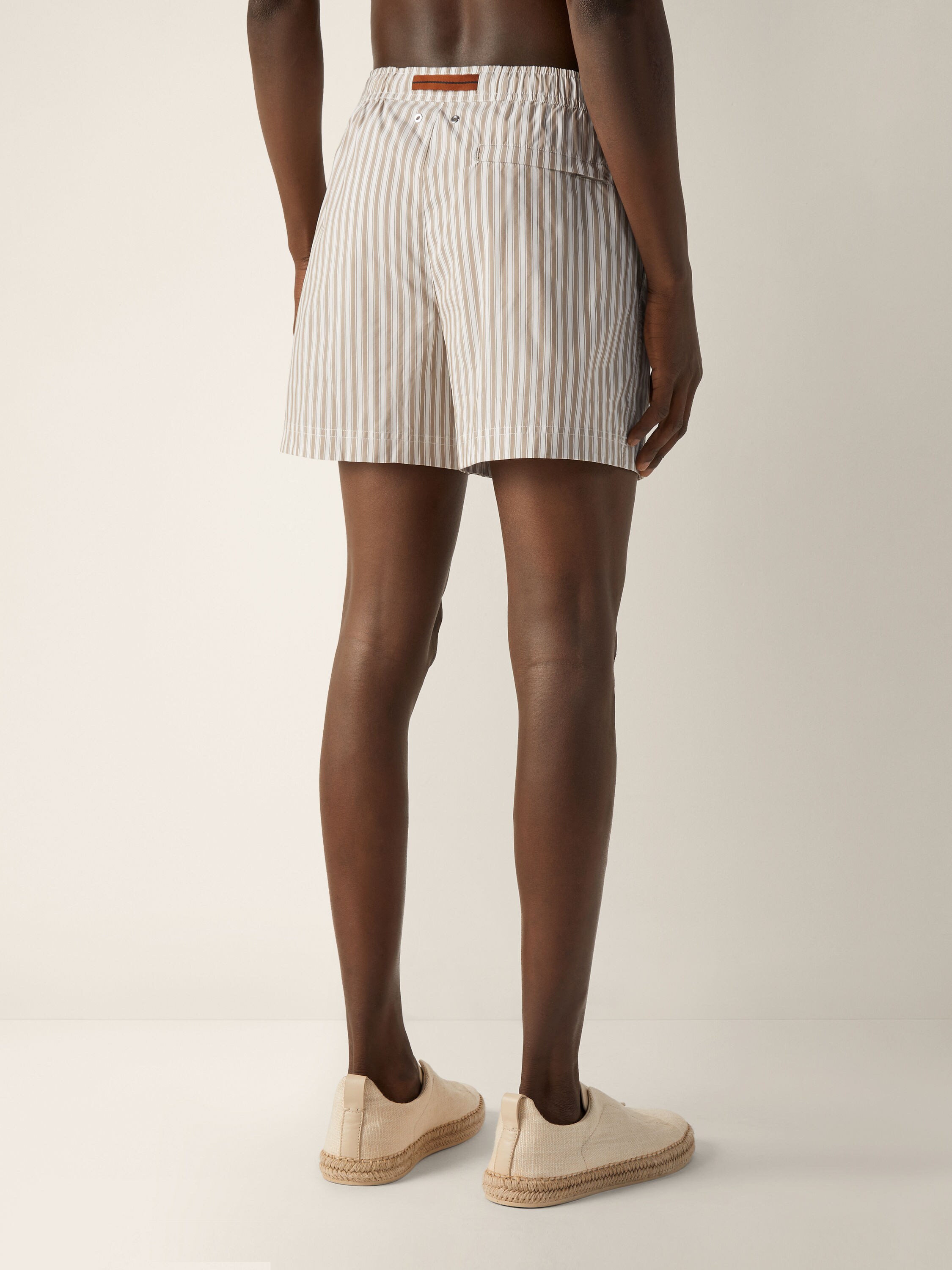 Striped Swim Trunks Product detail photo #2