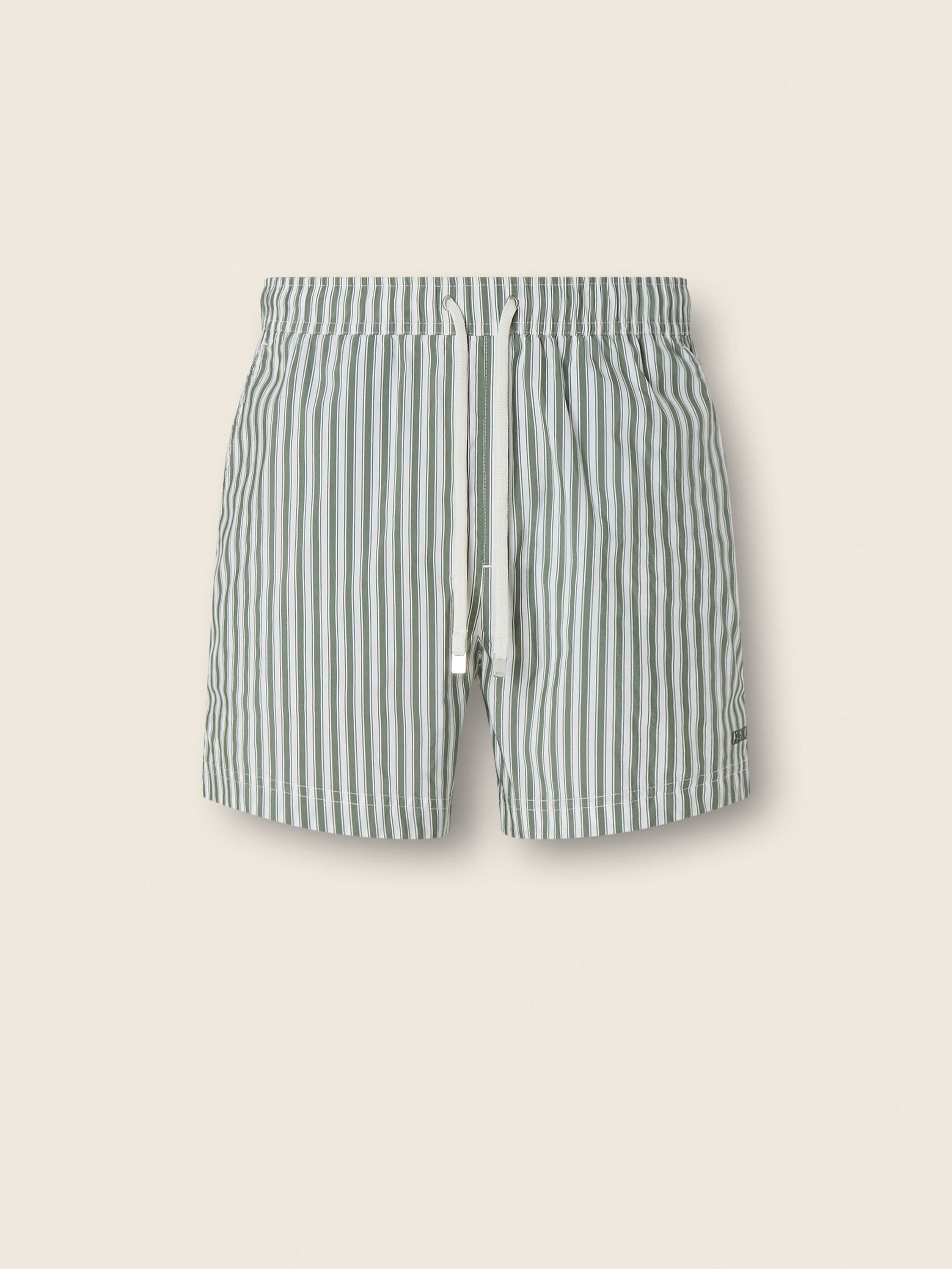 Striped Swim Trunks Main product photo