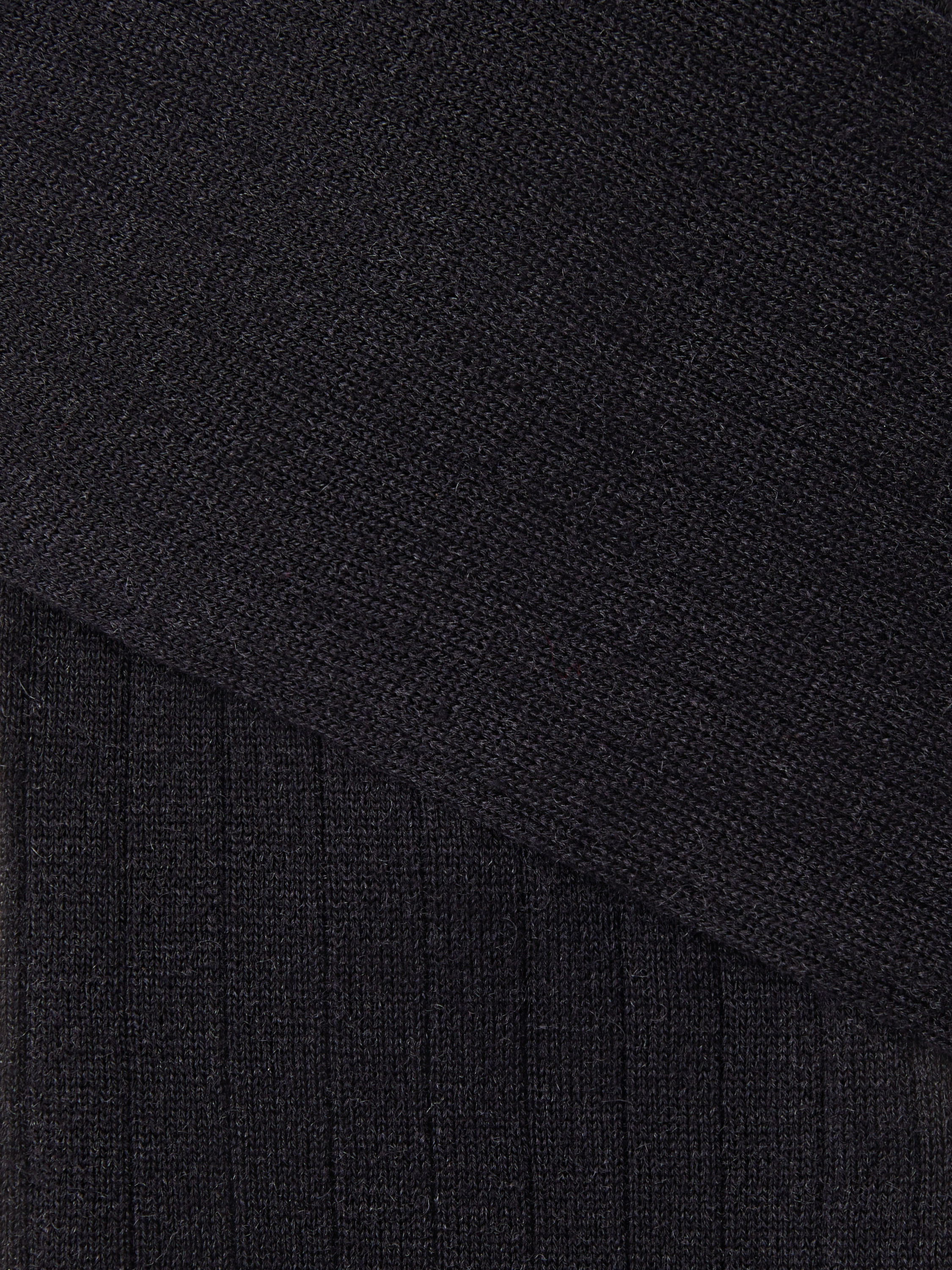 Socken aus Baumwolle, Kaschmir und Seide in Marineblau Detailfoto #1 des Produkts