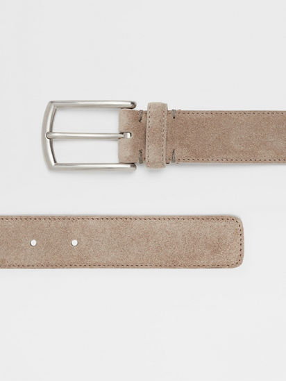 Human Made Leather Belt Beige - SS23 - US