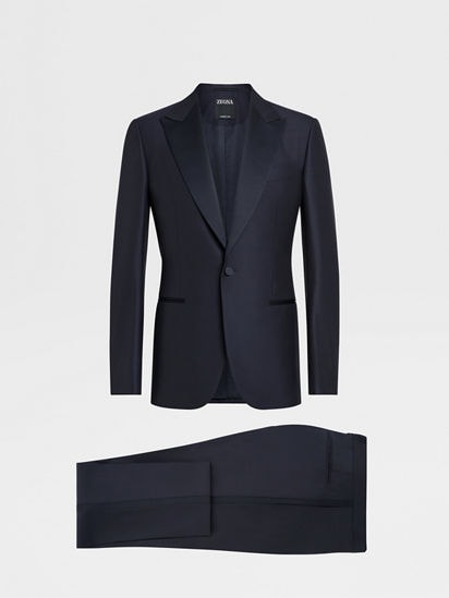 Navy Blue Trofeo™ 600 Tailoring Evening Suit SS24 22792861 | Zegna US