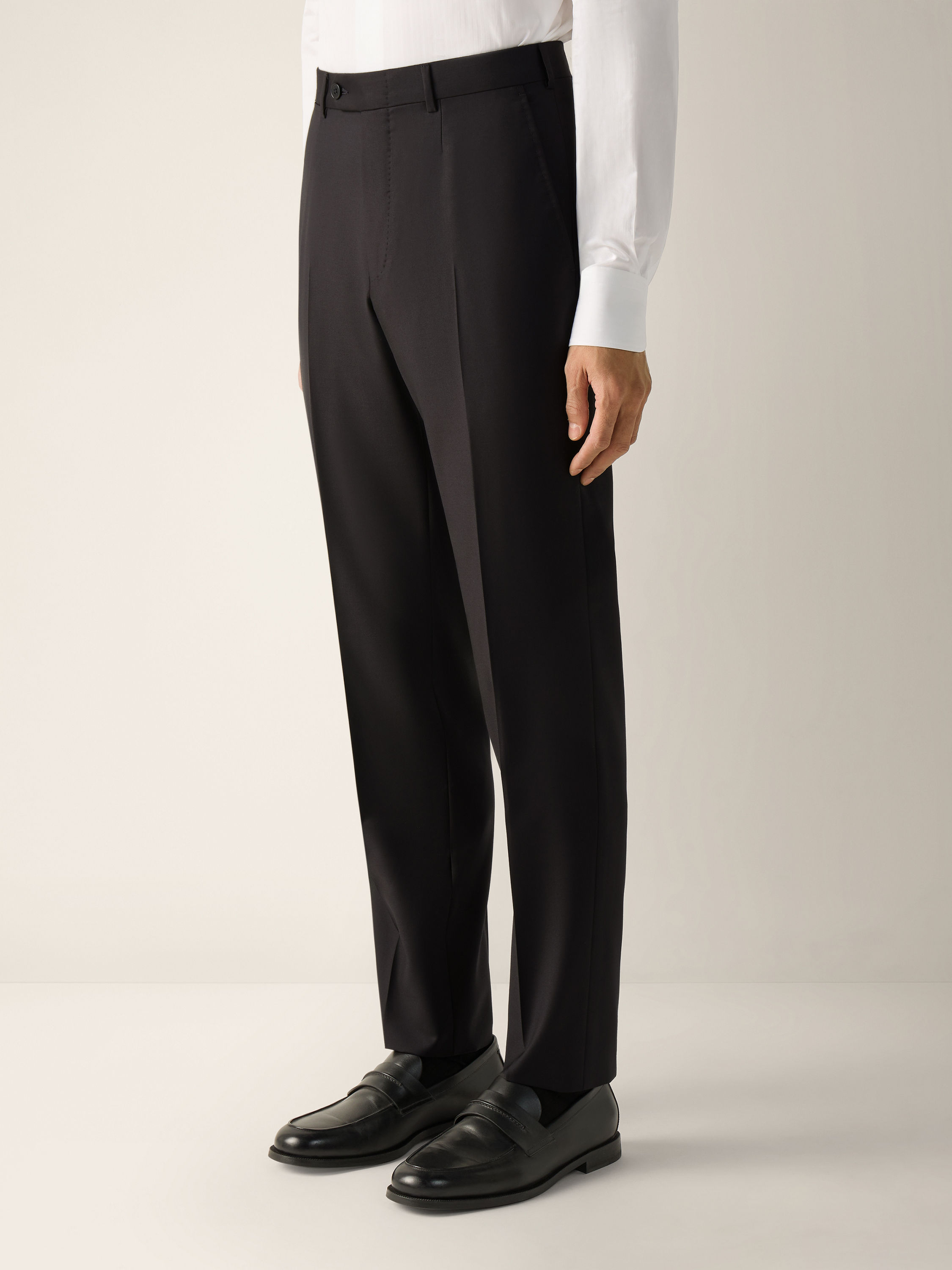 Black Trofeo Wool Suit Product detail photo #3