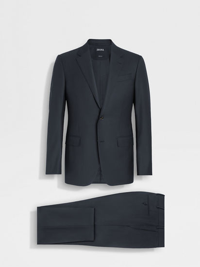 Navy Blue 15milmil15 Wool Suit SS24 22453038 | Zegna US