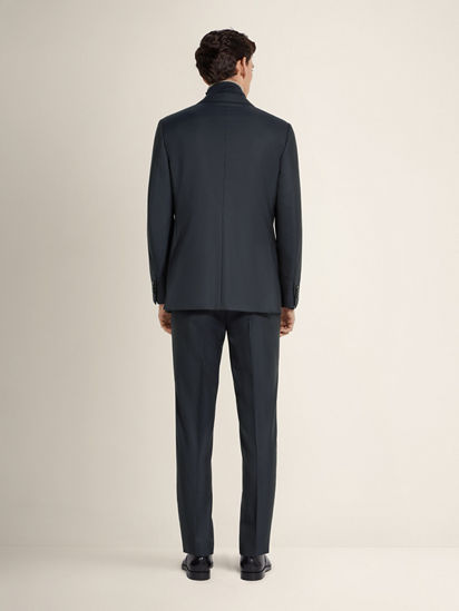 Navy Blue 15milmil15 Wool Suit FW25 22453038 | Zegna SE
