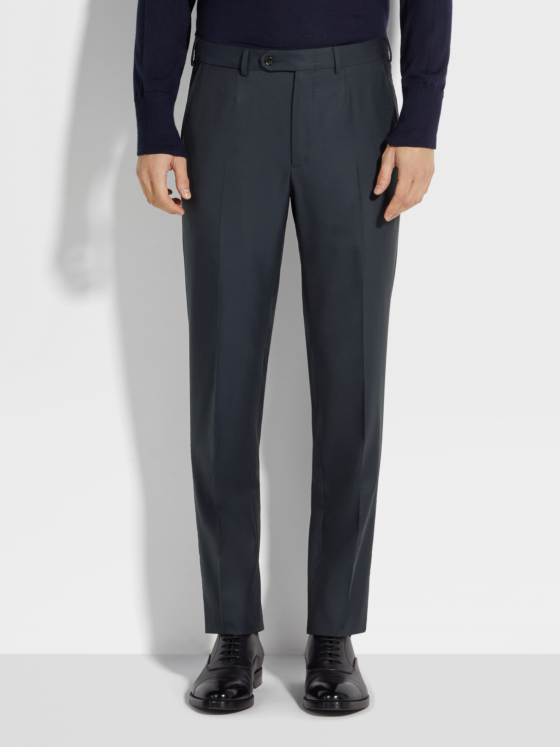 Navy Blue 15milmil15 Wool Suit Product detail photo #4