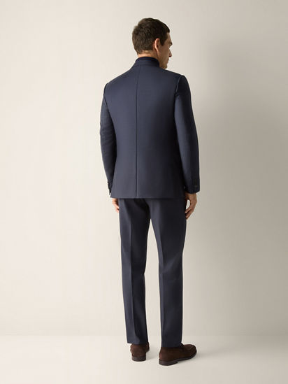 Dark Blue Trofeo Wool Suit SS26 22452160 | Zegna TR