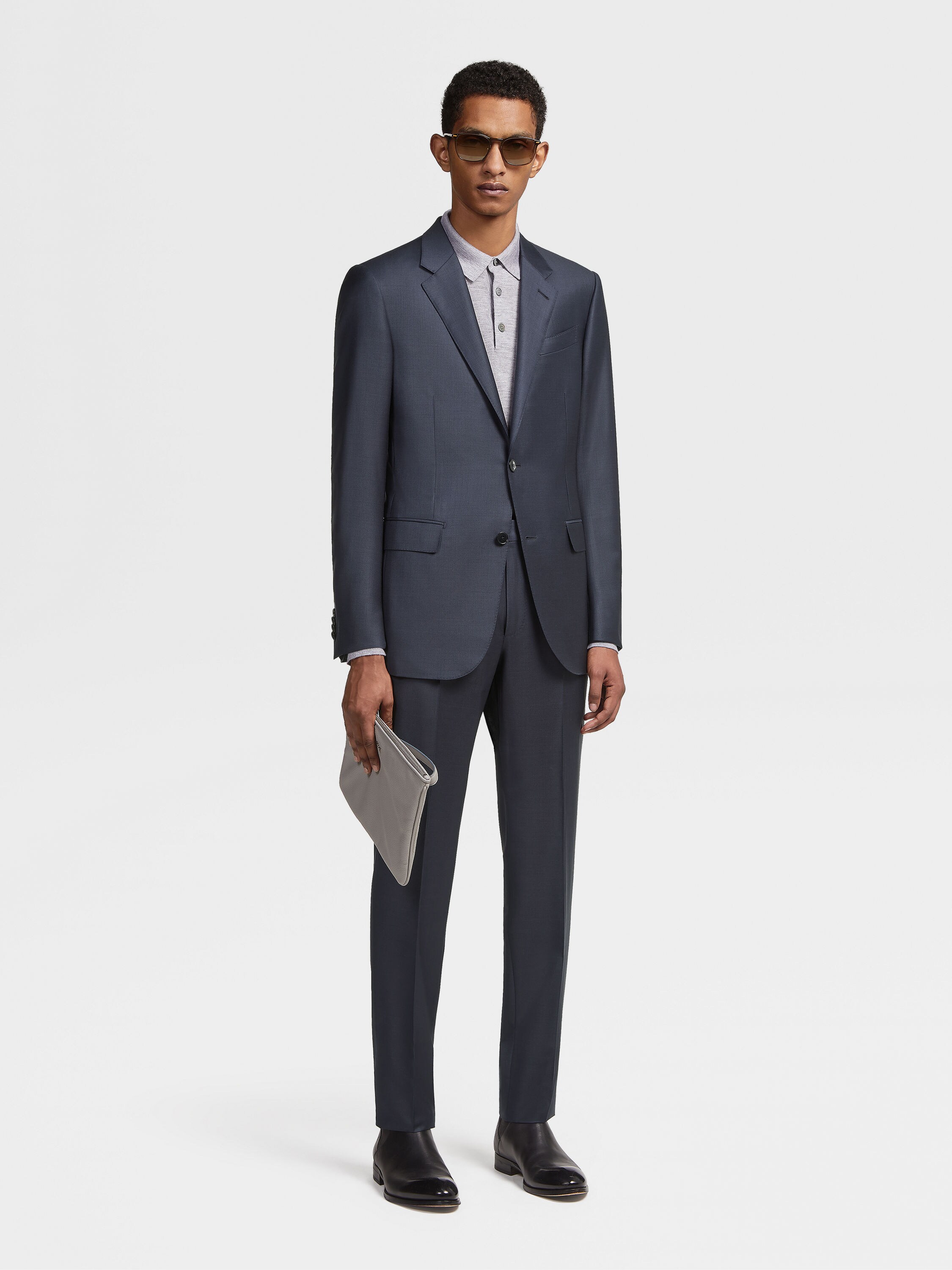 Dark Blue Trofeo™ Wool Suit SS24 22452160 | Zegna SE