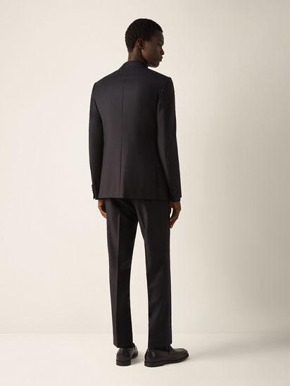 Navy Blue Trofeo Wool Suit FW25 22451508 | Zegna CH