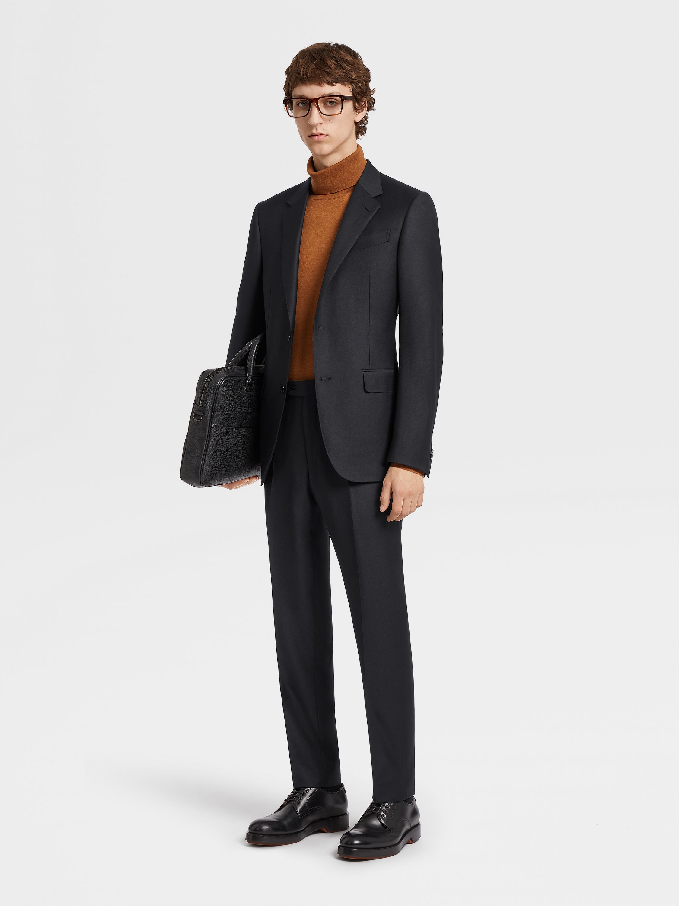 suit select zegna ゼニア スーツ セットアップ Y7 ネイビー - スーツ