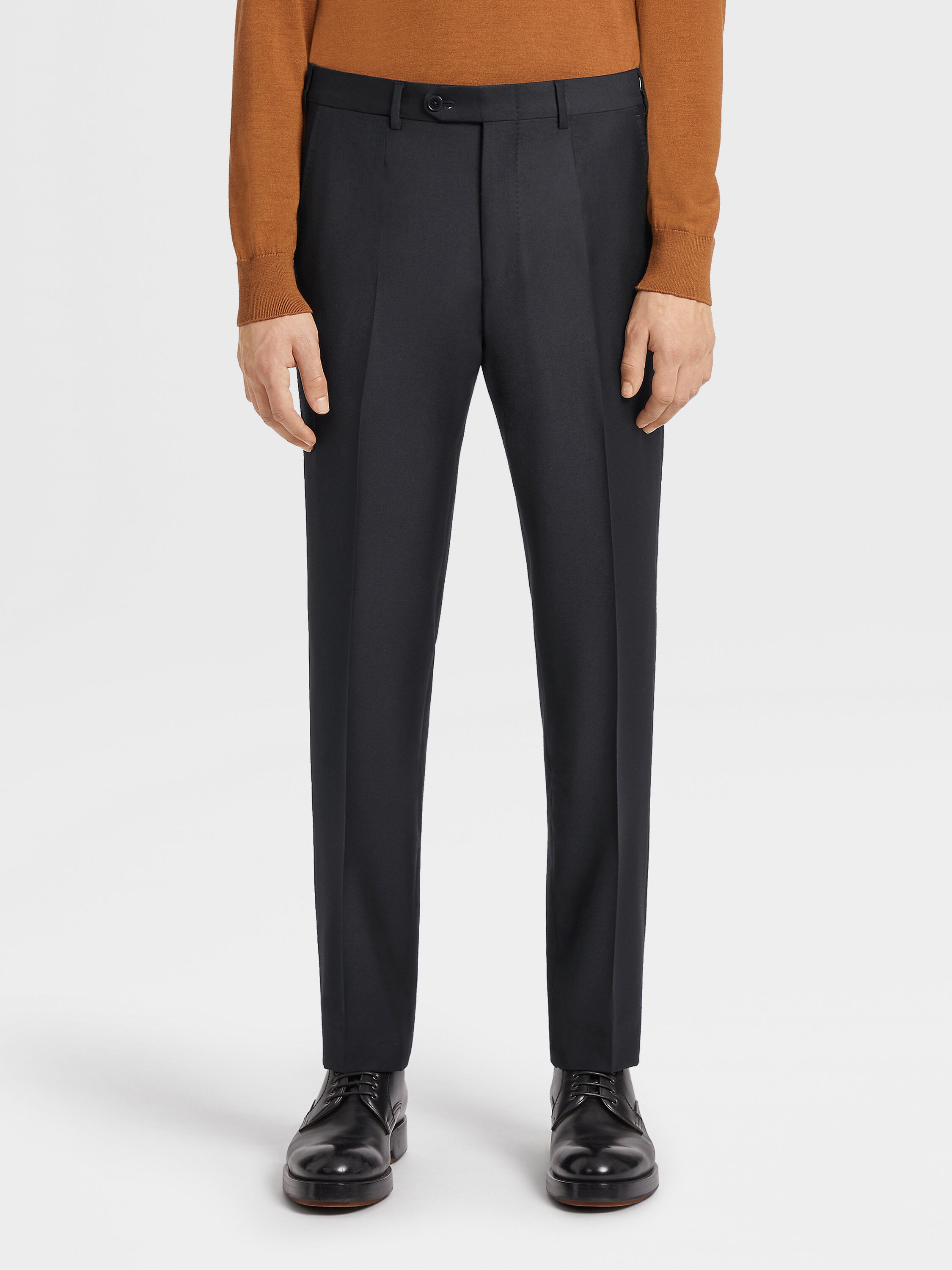 Costume en Laine Trofeo Bleu Marine Photo #4 de détail du produit