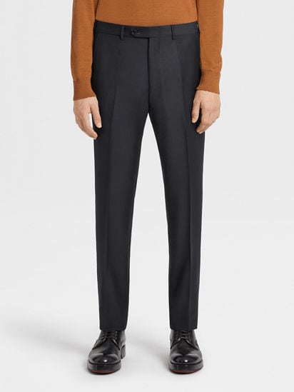 ネイビーブルー Trofeo™ ウールスーツ SS25 22451508 | Zegna JP ネイビーブルー Trofeo™ ウールスーツ SS25 22451508 | Zegna JP