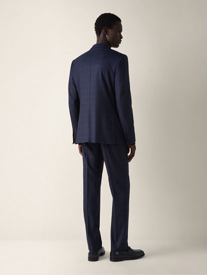 ネイビーブルー Centoventimila ウールスーツ FW25 23086718 | Zegna JP